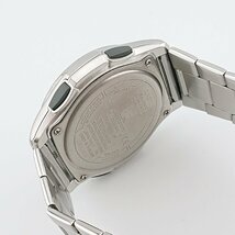 2506# カシオ/CASIO 腕時計 ウェーブセプター WAVECEPTOR WVA-M630D-7AJF 電波ソーラー デイデイト 5気圧防水 メンズ シルバー 【0304】_画像4