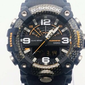 2514♪/ CASIO カシオ G-SHOCK ジーショック MUDMASTER GG-B100Y-1AJF 腕時計 クオーツ アナデジ Bluetooth搭載 メンズ ブラック 【0304】