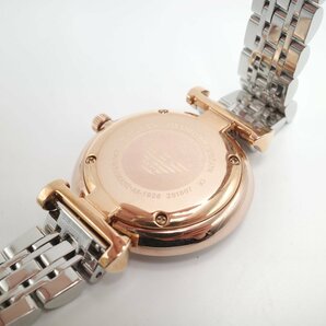 2556@Emporio Armani 腕時計 AR1926 クラシック アナログ ドレス 石英 ウォッチ 3気圧防水 レディース ローズゴールド【0304】の画像5