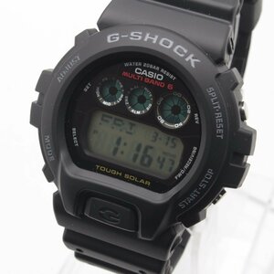 2611▲ CASIO 腕時計 G-SHOCK GW-6900-1JF 20気圧防水 耐衝撃性 電波 ソーラー ワールドタイム カジュアル シンプル ブラック【0311】