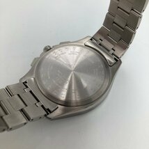 2674@2674@[Citizen] 腕時計 BY1001-66E アテッサ ムーンフェイズ 電波ソーラー 10気圧防水 メンズ シルバー【0311】_画像5