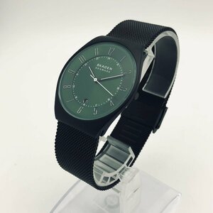 2697★SKAGEN/スカーゲン 腕時計 SKW6857 クォーツ 3気圧防水 メンズ ブラック グリーン【0311】