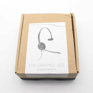 2730▲ Poly ポリー Plantronics EncorePro HW510 ヘッドセット コールセンター オフィス オーバーイヤー 有線 ブラック【0322】