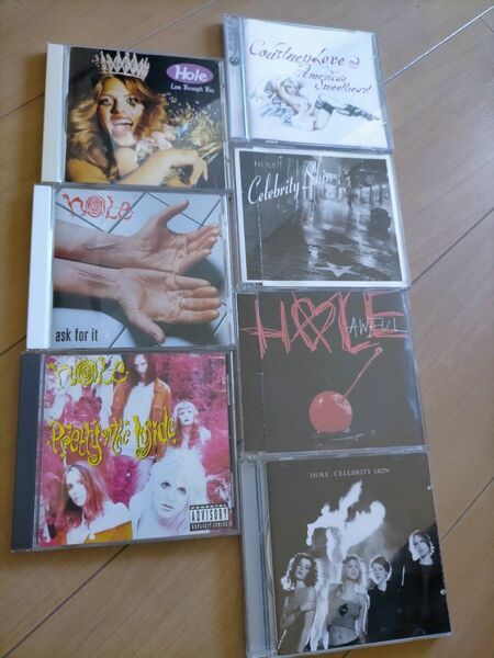 hole Courtney Love CD 7枚セット ホール コートニー・ラヴ ニルヴァーナ nirvana シングル