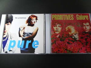 THE PRIMITIVES / pure, galore 国内 CD x2 ネオアコ ギターポップ ガールズポップ プリミティヴズ darling buds shop assistants