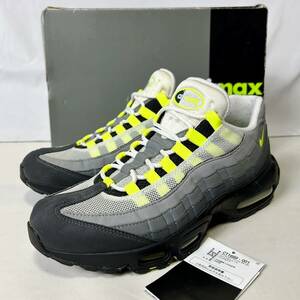 貴重 20年製 正規品 NIKE 2015 AIR MAX 95 OG NEON YELLOW CT1689-001 ナイキ エアマックス 95 イエローグラデ ネオン 復刻 27cm