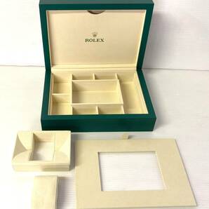 ★☆31純正 ROLEX ロレックス DAY-DATE デイデイト 時計ケース ベージュ 特大箱 宝石箱 箱 ボックス 外箱 BOX 冊子 パスケース 箱 ピ☆★の画像3