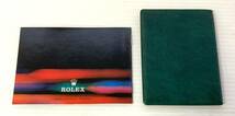 ★☆22超超レア 純正 ROLEX ロレックス GMT-マスター 1981年冊子 付属品 YOUR ROLEX OYSTER パスケース ピ☆★_画像9