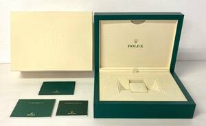 ★☆31純正 ROLEX ロレックス DAY-DATE デイデイト 時計ケース ベージュ 特大箱 宝石箱 箱 ボックス 外箱 BOX 冊子 パスケース 箱 ピ☆★