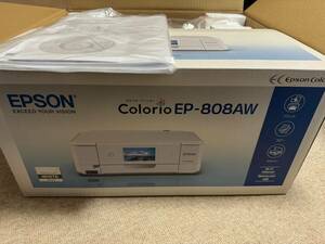 EPSON エプソン EP-808AW カラリオ インクジェットプリンター ジャンク品 通電確認済