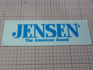 正規品 JENSEN The American Sound ステッカー (切り文字/210×58mm) ジェンセン アメリカン サウンド