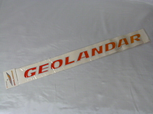 【特大/反射？】 正規品 GEOLANDAR YOKOHAMA ステッカー (切り文字/560×40mm) ジオランダー ヨコハマ