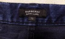 BURBERRY BLACK LABEL　デニムジーンズ　 サイズ73_画像3