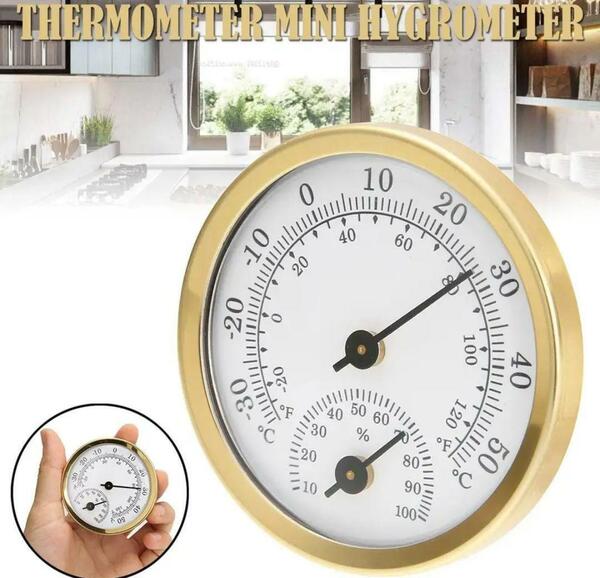 温度湿度計 ミニポインター型温度計
