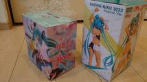 【送料無料】【未開封新品】初音ミクレーシングVer. レーシングミク2023 Tropical Ver. 初音ミク×Rody AMP＋ 39 サンキューver._画像3