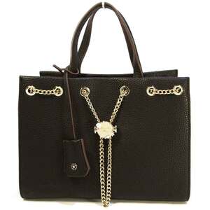 sa man sa Vega handbag chain charm Mini tote bag black used grade :AB sun ya pawnshop 