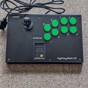 動作確認済み セガサターン HORI ファイティングスティック 箱付 SS ホリ