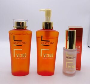 D★シーラボ3点 VC100 エッセンスローションEXR 150ml×2本 ダブルRエッセンスX 30ml★