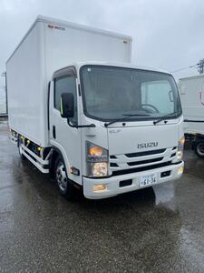 Isuzu Elf Vehicle inspectionincluded 2017 アルミVan powergate パネルVan PG ElfWidelong truck 跳ね上げ式powergate 美品