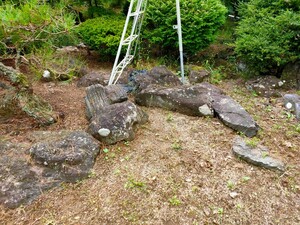 岩手内陸県南 鳥海石 その他庭石たくさん