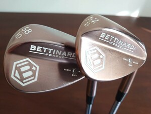 BETTINARDI Cashmere H2 Wedge 2本セット 52°, 58° ベティナルディ ウェッジ DG S200