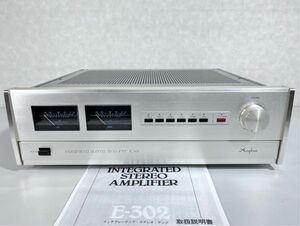 e8500 動作品 外観良好 Accuphase アキュフェーズ E-302 プリメインアンプ 取説付