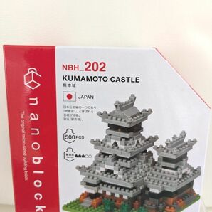 ナノブロック完成品　JAPAN　熊本城　銀杏城　ナノブロック nanoblock カワダ