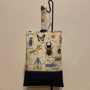 入園入学☆ シューズケース☆ 上履き入れ☆昆虫☆カブトムシ