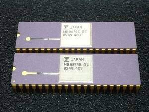 ●PIA(Peripheral Interface Adapter) 富士通 MB8874E 2個セット●