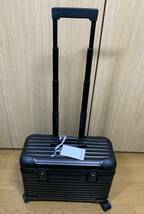 ■2024年2月発売・新色・ブラック■RIMOWA PILOT CASE■リモワ パイロット■黒・31L■品番92551014■正規店購入■ _画像1