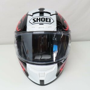 【美品】SHOEI ショウエイ X-Fourteen KAGAYAMA5 X-14 カガヤマ5 フルフェイスヘルメット Mサイズ 加賀山就臣選手 バイク レーサー 二輪の画像6