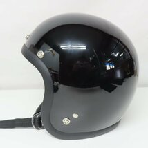 【美品】BELL ベル 500-TXJ ジェットヘルメット Mサイズ ソリッドブラック 人気 バイク 二輪 オートバイ ツーリング_画像3