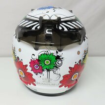 【美品】Arai アライ QUANTUM-J BLOSSOM クアンタムJ ブロッサム フルフェイスヘルメット Lサイズ 人気 バイク 二輪 ツーリング_画像8