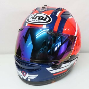 【美品】Arai アライ RX-7X MAVERICK GP5 フルフェイスヘルメット XLサイズ マーベリック レーサー バイク 二輪 オートバイ 人気