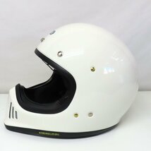 【新品同様】【美品】SHOEI ショウエイ EX-ZERO フルフェイスヘルメット Mサイズ オフホワイト 人気 バイク 二輪 オートバイ ツーリング_画像4