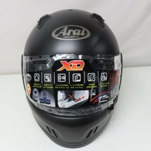 【未使用】【新品同様】【美品】Arai アライ XD フルフェイスヘルメット XLサイズ フラットブラック バイク 二輪 ツーリング 人気_画像6