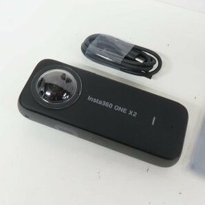 【美品】【本体動作確認済み】Insta360 インスタ360 ONE X2 ウェアラブルカメラ 360度 動画 写真 撮影 人気 YOUTUBE ビデオカメラの画像2