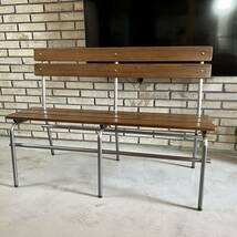 Journal standard furniture ジャーナルスタンダードファニチャー BRISTOL BENCH ブリストルベンチ 什器 アンティーク調 インダストリアル_画像1