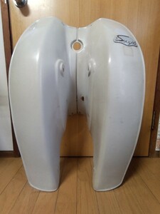 割れ欠け無し長期保管 スズキ スーパーフリー？ バーディー？純正レッグシールド F50 M80 U50 U70 希少 当時物 昭和 1970s〜