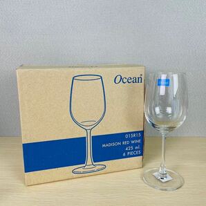 ★ Ocean オーシャン ワイングラス 6客セット 425ml Madison red wine 015R15の画像1