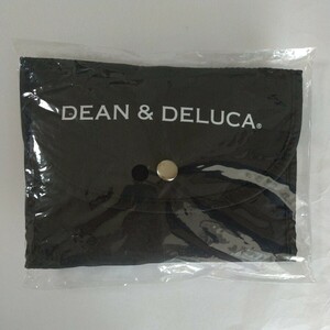 ☆DEAN&DELUCA ショッピングバッグ ブラック 黒 エコバッグ ディーンアンドデルーカ 未開封 送料無料☆