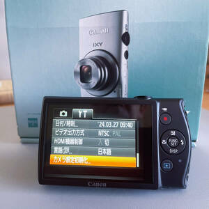 【良品・完動品】コンパクトデジタルカメラ CANON(キヤノン) IXY 600F