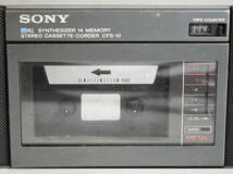 341 SONY CFS-10 動作品_画像2