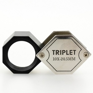 【未使用品】宝石用 ルーペ 10 倍 トリプレット TRIPLET LOUPE 10倍 10X-20.5MM