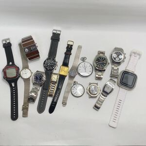 【ジャンク】SEIKO BULOVA NIXON CYMA YSL SWISS ARMY など 15点セット まとめ 腕時計 懐中時計 