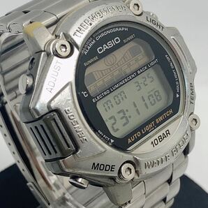 CASIO PRO TREK カシオ プロトレック PRT-110 稼働品 デジタル 腕時計 タイドグラフ /月齢 /センサー / 日本製 の画像4