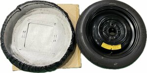 *U67V Mitsubishi Minicab Miev original 14 -inch spare wheel 1 pcs 14×4T PCD100 4 hole hub diameter 56 ton pa- tire T125/70D14 93M*