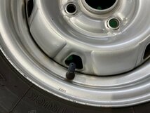 ★KR42V トヨタ ライトエース　純正 スチール フロント用 スペア ホイール　1本　13×5J 165R13 6PR　PCD114.3 4穴 ハブ径60★_画像6