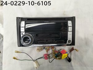 ★社外　Kenwood ケンウッド　DPX-50MD　2DIN　オーディオ　CD MD プレーヤー　ダイハツ変換ハーネス　取説付き★