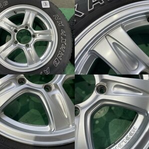 ★JB23W スズキ ジムニー 社外 weds KEELER 16インチ アルミ ホイール 4本 16×5.5J +19 PCD139.7 5穴 ハブ径111 175/80R16★の画像4